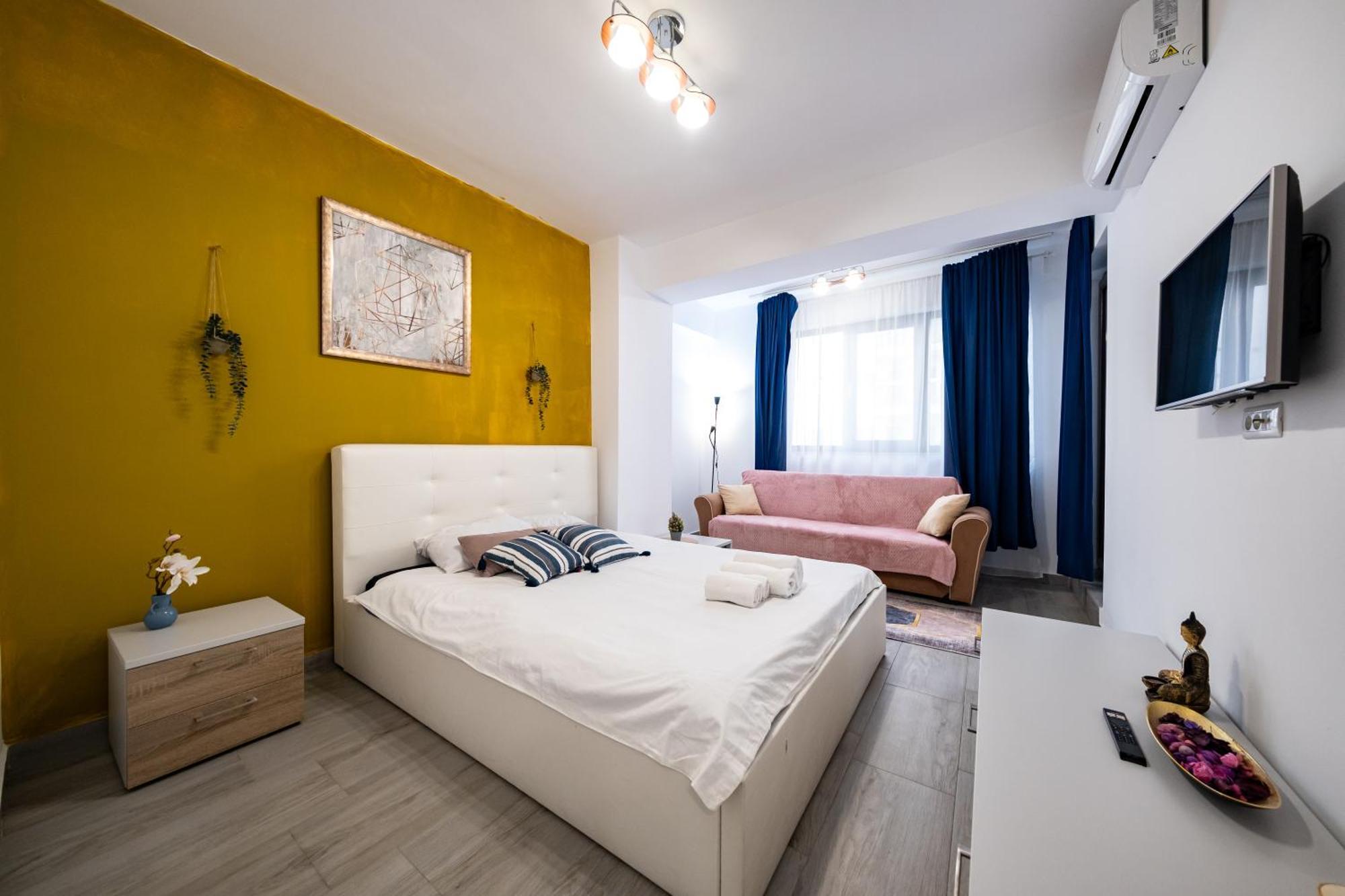 The Golden Studio - With Free Gym Bukurešť Exteriér fotografie